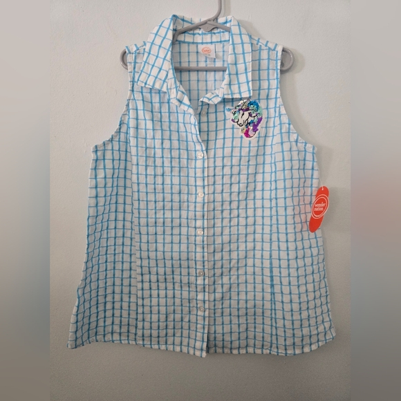wonder nation Other - NWT Wonder Nation Girls Sleeveless Blouse.